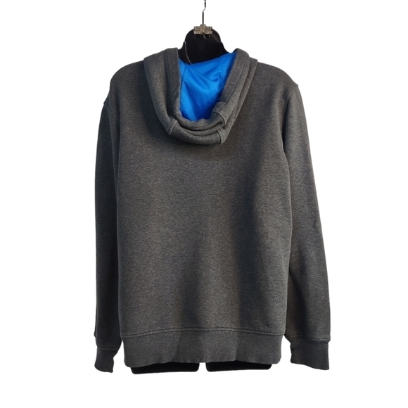 Adidas Men's Hoodie Gray Blue color Size M - Picture 2 of 7